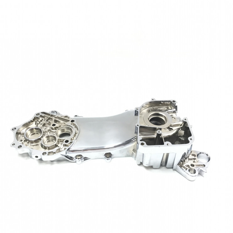 Картер двигателя левый 139QMB R10 хром