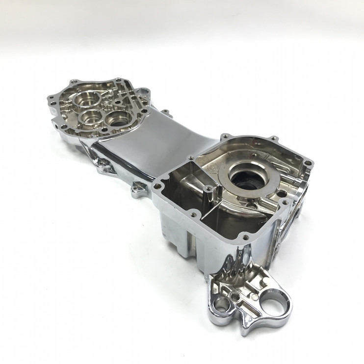 Картер двигателя левый 139QMB R10 хром