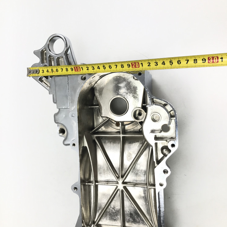 Картер двигателя левый 139QMB R10 хром