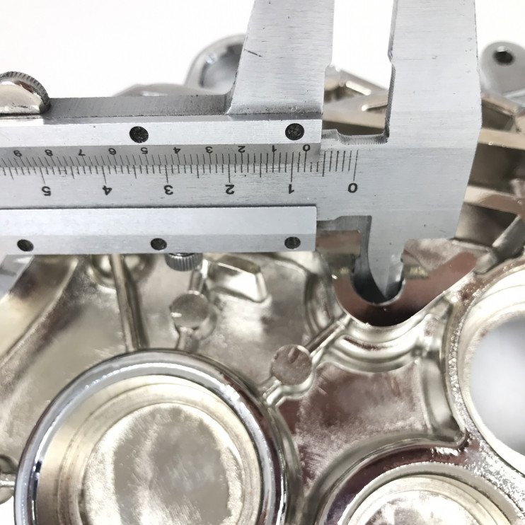 Картер двигателя левый 139QMB R10 хром