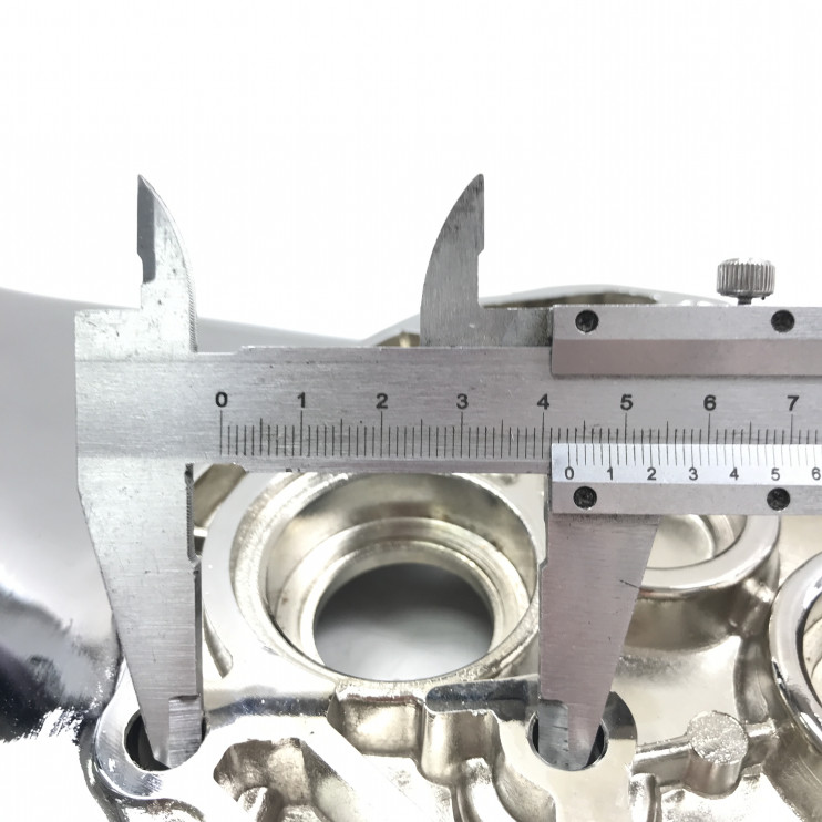 Картер двигателя левый 139QMB R10 хром