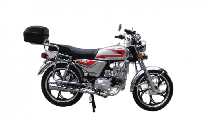Мопед KT50 Alpha ЛЮКС  компл-я Люкс,  сигнс автозап, кофр серебристый