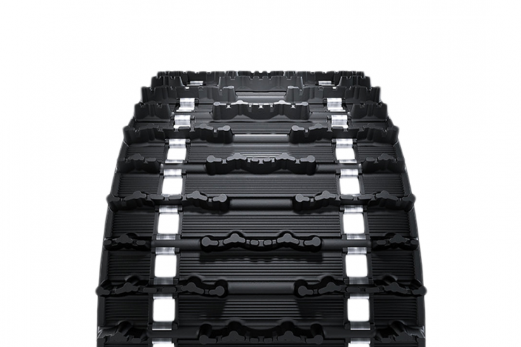 Гусеница Полярник 058 000-17 М1 2626х380х52мм шаг 50.5 усатая скоба