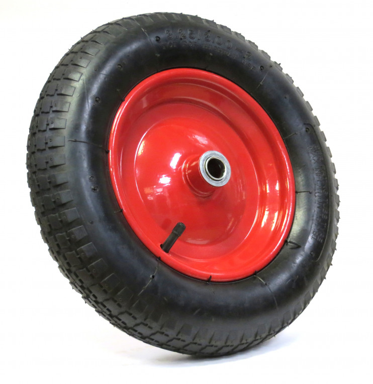 Колесо тачки садовой 8 3.50-8 W14 ось 16мм