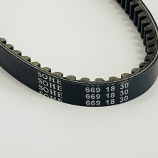 Ремень вариатора 669-18-1 (30) короткий 10 двигатель FT50QT-4A (улучшенное качество) SOHE