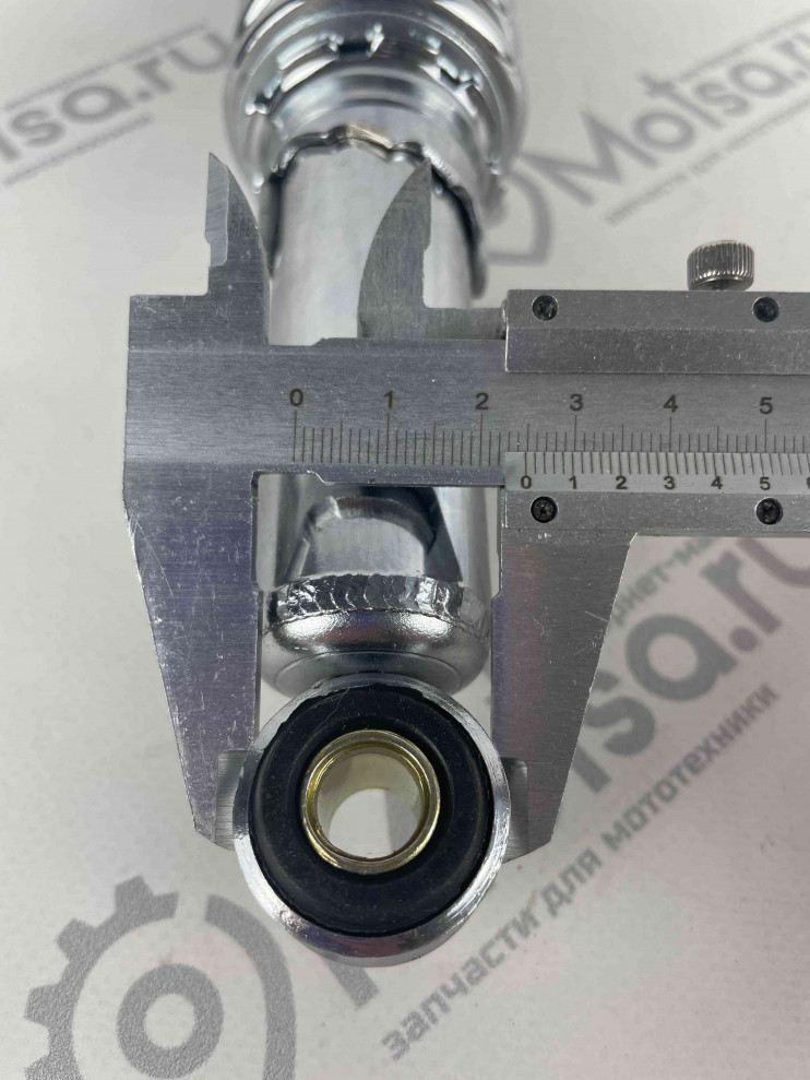 Амортизатор задний мопед Альфа, Дельта короткий стакан