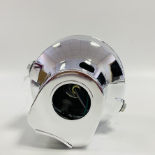 Фара Delta, Zodiak, Alpha круглая в сборе (Хром)