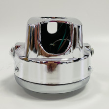 Фара Delta, Zodiak, Alpha круглая в сборе (Хром)