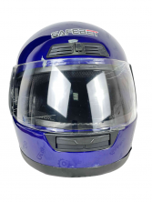 Шлем Safebet HF-109 синий глянцевый S-XXL интегрaл