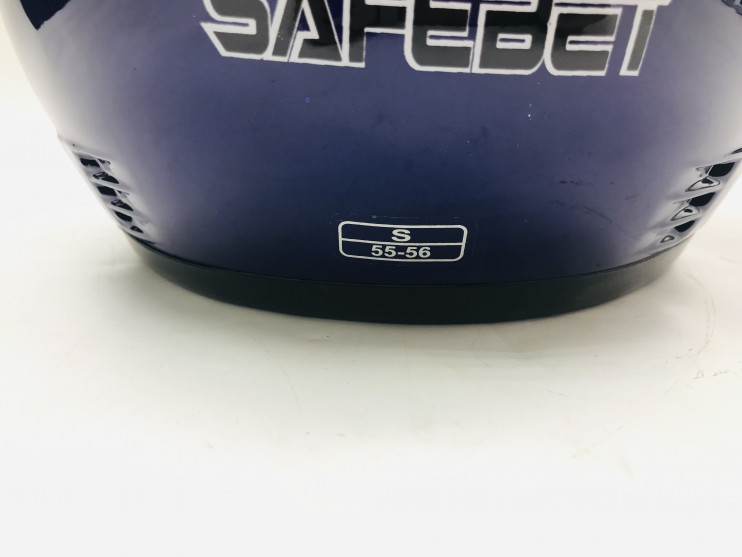 Шлем Safebet HF-109 синий глянцевый S-XXL интегрaл