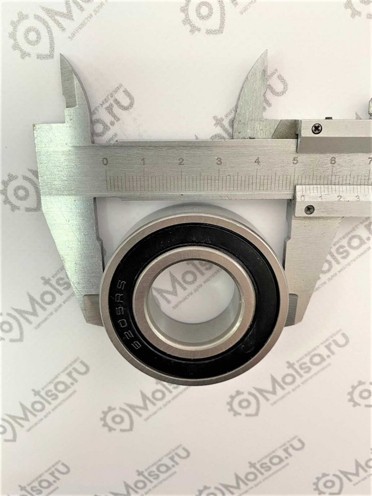 Подшипник Тайга 180205  6205-2RS  катков закрытый