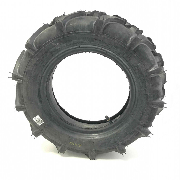 Покрышка ПетроШина Л-360 4.50-10 Муравей Елочка с камерой