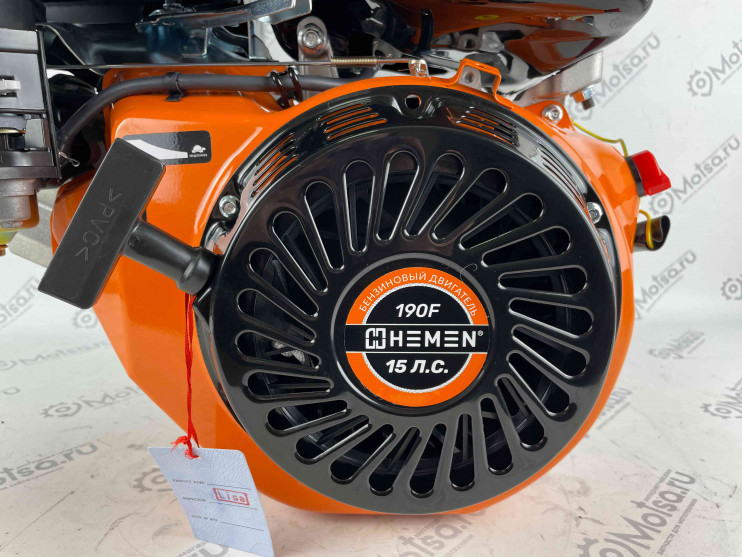 Двигатель Hemen 190F 15 л.с. (вал 25 мм)