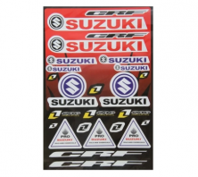 Наклейки логотип suzuki 30x45