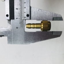 Наконечник насоса накручивающийся желтый малый