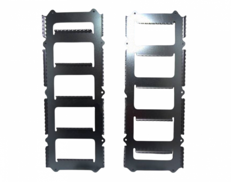 Подножки снегоход Буран металлические с крепежом