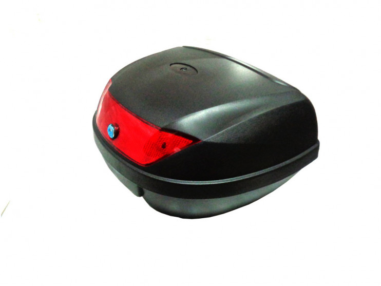 Кофр задний ящик 48л. ZH-L0807 матовый с ручкой 2 шлема