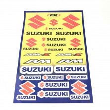 Наклейки логотип suzuki 30x45