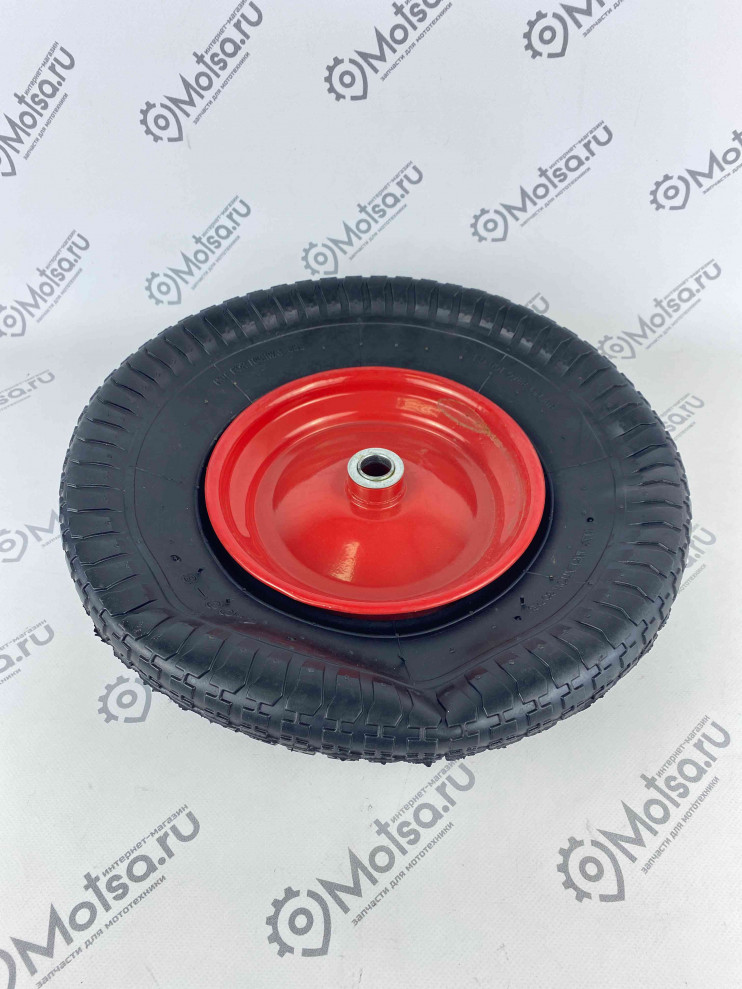 Колесо тачки садовой 8 4.00-8 ось 20мм