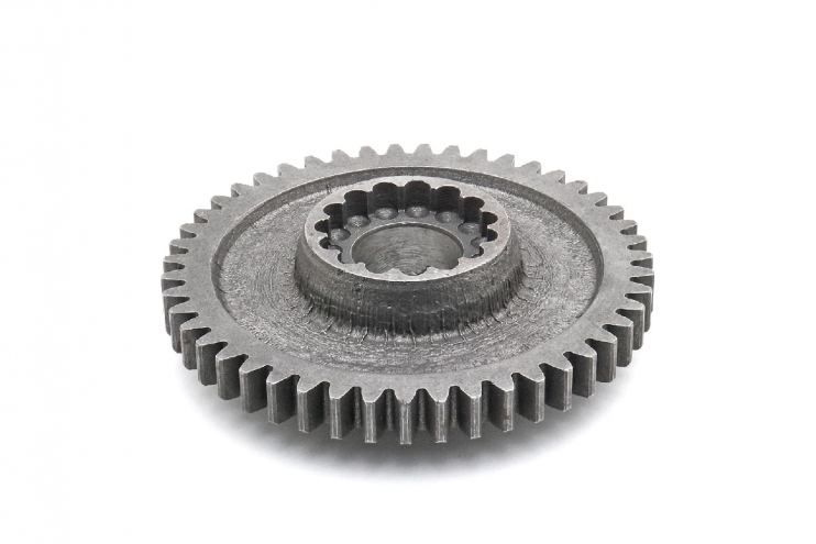 Шестерня главная рулевого вала КПП МБ-10Д 47 зубов под гладкий вал