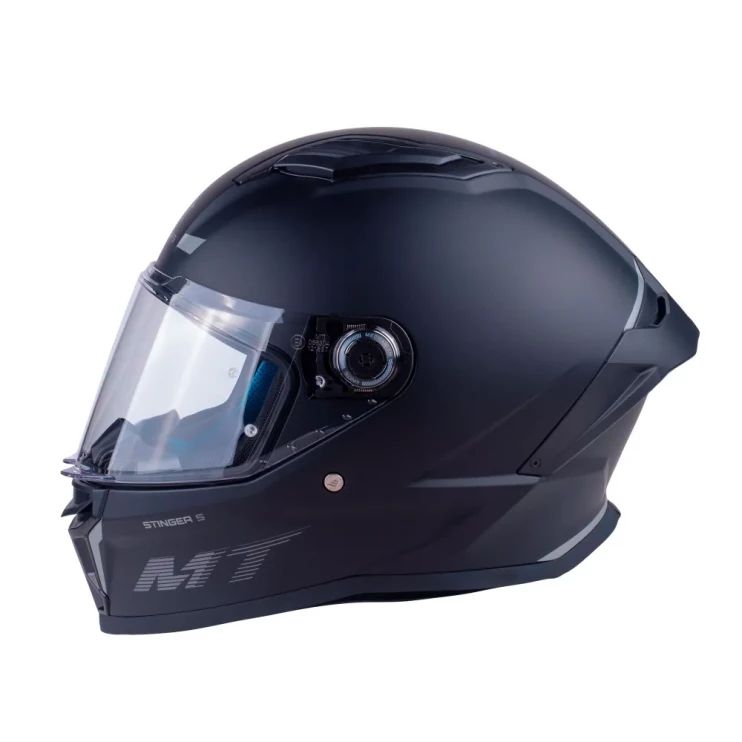 Шлем MT stinger 2 solid черный матовый XL интеграл