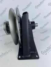 Кронштейн мотобуксировщика одноопорный в сборе с дисками (со шкивом) (Бурлак Б-2-100)