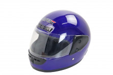 Шлем Safebet HF-101 синий глянцевый S-XXL интеграл