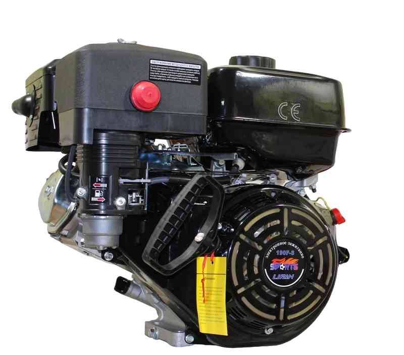 Двигатель LIFAN 190 FD-R 15л.с авт.сцепл ,с эл.ст.