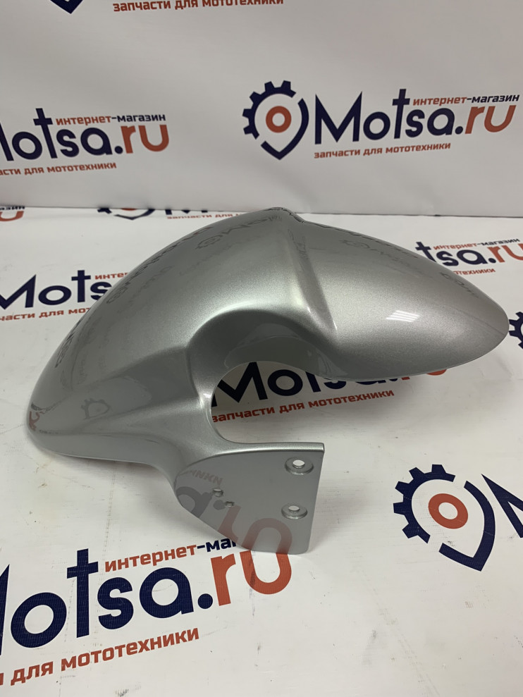 Крыло переднее серебристое Racer Lupus, Mantis, YB50QT-9