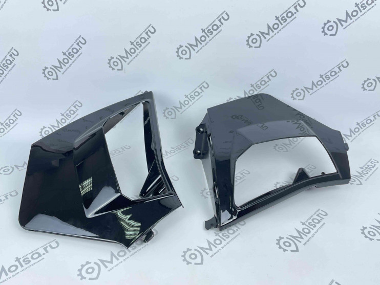 Облицовка передних боковых фонарей Rapiras F3 чёрная