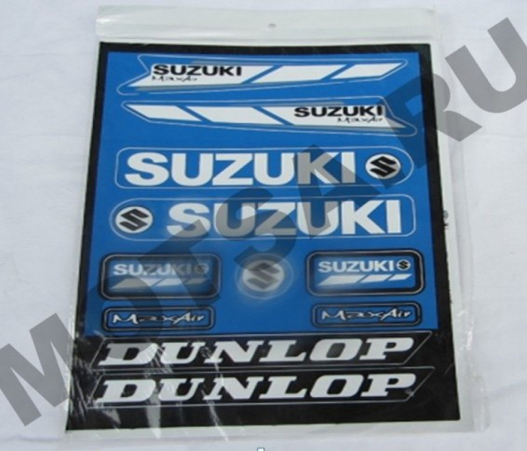 Наклейки логотип suzuki 22х33
