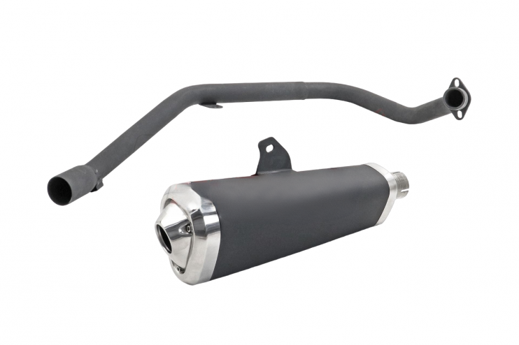 Глушитель в сборе мотоцикл Ekonika ZF250-1