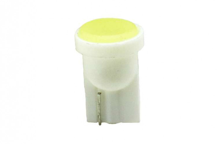 Лампа 12 В T10 COB-1W White fluorescence светодиод