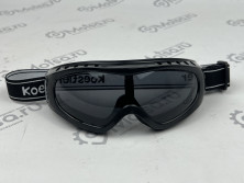 Очки SD-883 линзы тёмные, max защита UV-400, оправа цельная чёрная Koestler