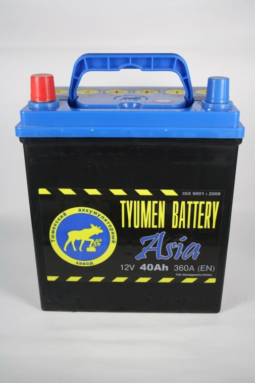 Аккумулятор АКБ 6СТ-40 Тюмень АПЗ (360А) (187*128*223) (Matiz)