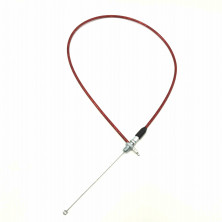 Трос газа питбайк TTR с натяжкой HL860mm FL140mm красный