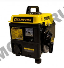 Бензогенератор CHAMPION IGG950 (0,8/0,9кВт, 1,86лс, 2-хтактн. 2,2л 11,7кг 1.37 л/ч 12V) инверторный