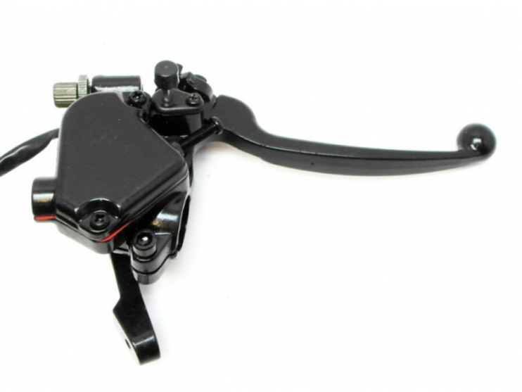 Рычаг тормоза правый с рычагом газа в сборе safari termit