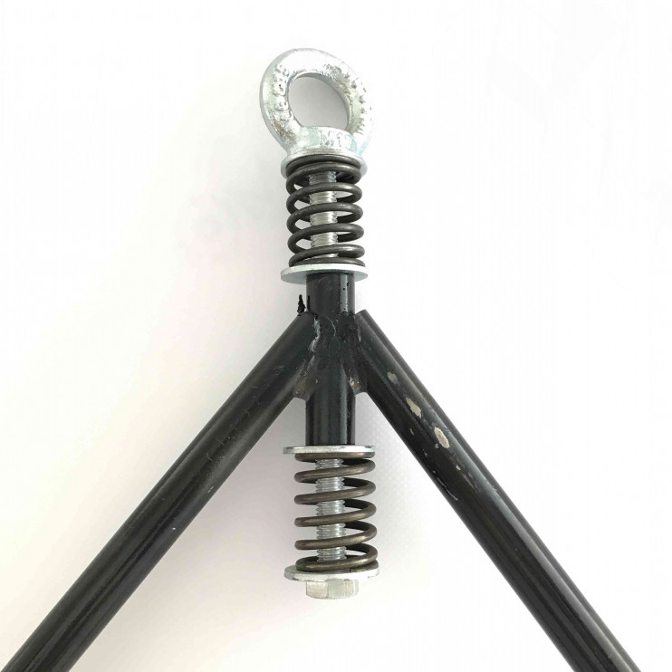 Дышло для саней в сборе с демпфером  большое   800*560