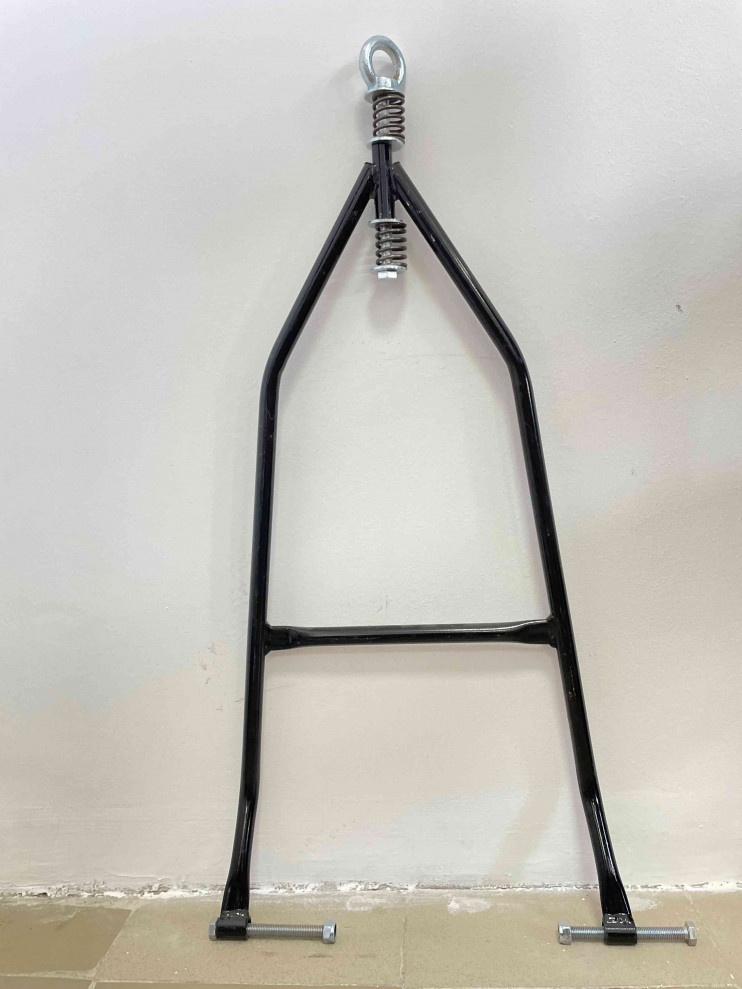 Дышло для саней в сборе с демпфером  большое   800*560