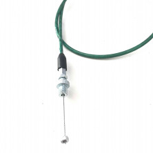 Трос газа питбайк TTR с натяжкой, для короткоходной ручки HL=860mm, FL=140mm  зеленый