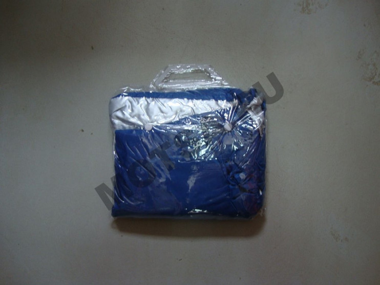 Чехол Sameway 190T мото 225х98х123 полиэстер бело-синий