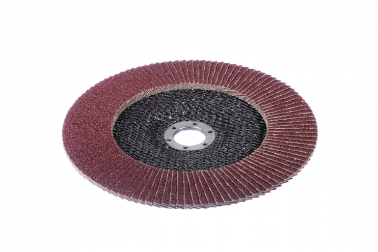 Круг лепестковый торцевой 150х22мм Р100 Vertex