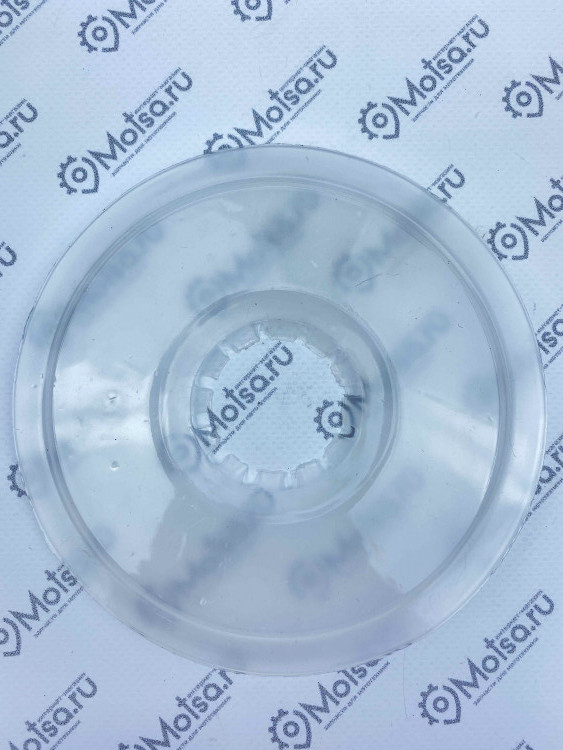 Защита цепи тарелка белый пластик для велосипеда