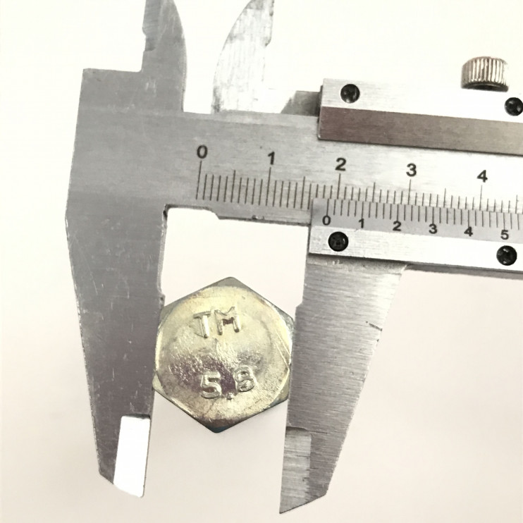 Ось колеса тачки садовой 12мм с гайкой и шайбой