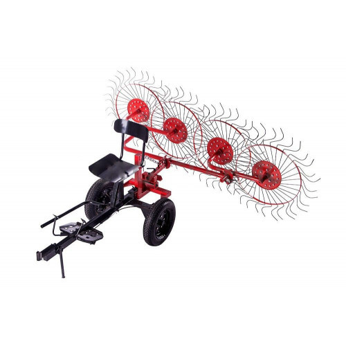Ворошилка ВМ-4 колесно-пальцевая для мотоблока (агрегатируется с ПНО-1,2,3,4)