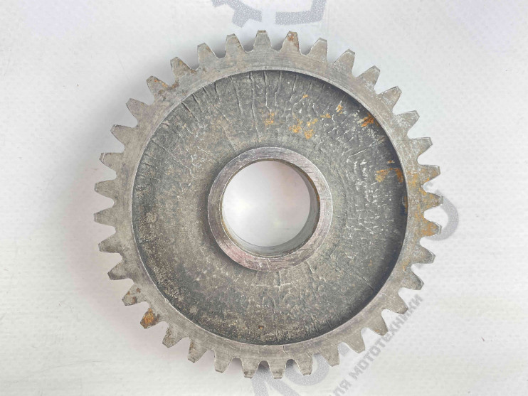 Шестерня Урал 1-ой скорости(36з) вторичного вала СТАРОГО ОБРАЗЦА (реставрация)
