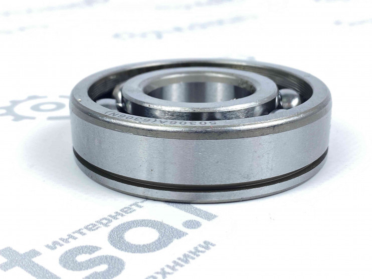Подшипник 50306  6306N  коленвала снегоход Буран с канавкой металл