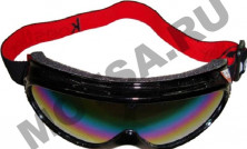 Очки SD-887 линзы тёмные, max защита UV-400, оправа цельная чёрная Koestler