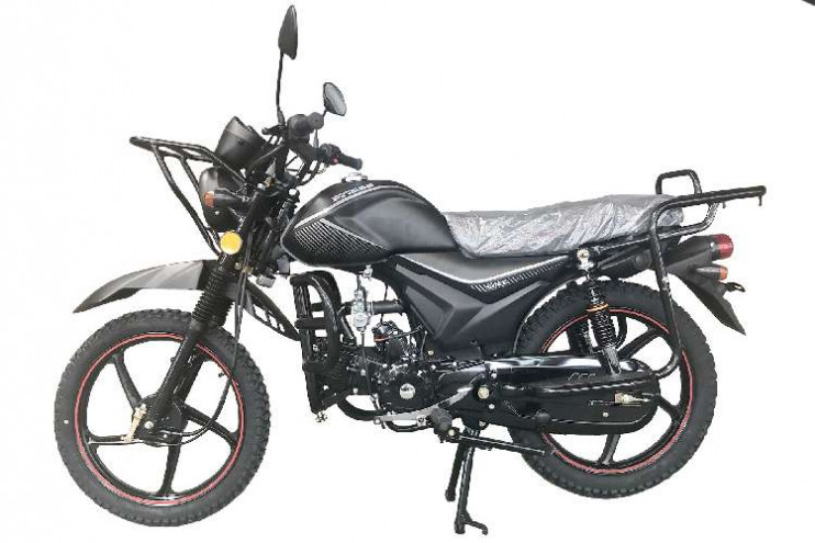 Мопед Alpha (Альфа) Andes Offroad Тюнинг (Черный  Матовый)